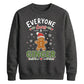Everyone Loves A Ginger Graphic Christmas Unisex Sweatshirt