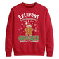 Everyone Loves A Ginger Graphic Christmas Unisex Sweatshirt