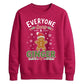 Everyone Loves A Ginger Graphic Christmas Unisex Sweatshirt
