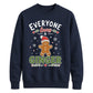 Everyone Loves A Ginger Graphic Christmas Unisex Sweatshirt