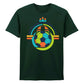 Football Inspired Soccer Colorful Design Printed Unisex Tshirt