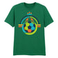 Football Inspired Soccer Colorful Design Printed Unisex Tshirt