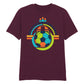 Football Inspired Soccer Colorful Design Printed Unisex Tshirt