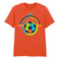 Football Inspired Soccer Colorful Design Printed Unisex Tshirt