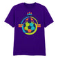 Football Inspired Soccer Colorful Design Printed Unisex Tshirt