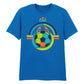 Football Inspired Soccer Colorful Design Printed Unisex Tshirt