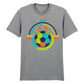 Football Inspired Soccer Colorful Design Printed Unisex Tshirt
