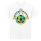 Football Inspired Soccer Colorful Design Printed Unisex Tshirt