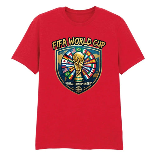 FIFA World Cup Global Championship Printed Unisex Tshirt