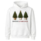 Festive And Fabulous Potted Trees Christmas Kids Hoodie