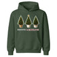 Festive And Fabulous Potted Trees Christmas Kids Hoodie
