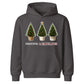 Festive And Fabulous Potted Trees Christmas Kids Hoodie