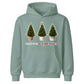 Festive And Fabulous Potted Trees Christmas Kids Hoodie