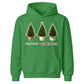 Festive And Fabulous Potted Trees Christmas Kids Hoodie