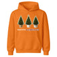 Festive And Fabulous Potted Trees Christmas Kids Hoodie