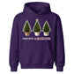 Festive And Fabulous Potted Trees Christmas Kids Hoodie