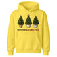 Festive And Fabulous Potted Trees Christmas Kids Hoodie