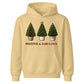 Festive And Fabulous Potted Trees Christmas Kids Hoodie