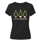 Festive And Fabulous Potted Trees Christmas Ladies T-Shirt