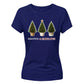 Festive And Fabulous Potted Trees Christmas Ladies T-Shirt