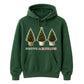 Festive And Fabulous Potted Trees Christmas Unisex Hoodie