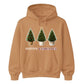 Festive And Fabulous Potted Trees Christmas Unisex Hoodie
