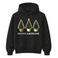 Festive And Fabulous Potted Trees Christmas Unisex Hoodie