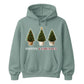 Festive And Fabulous Potted Trees Christmas Unisex Hoodie