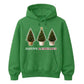Festive And Fabulous Potted Trees Christmas Unisex Hoodie