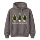 Festive And Fabulous Potted Trees Christmas Unisex Hoodie