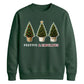 Festive And Fabulous Trees Christmas Unisex Sweatshirt