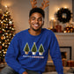 Festive And Fabulous Trees Christmas Unisex Sweatshirt