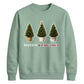 Festive And Fabulous Trees Christmas Unisex Sweatshirt