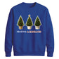 Festive And Fabulous Trees Christmas Unisex Sweatshirt