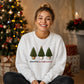 Festive And Fabulous Trees Christmas Unisex Sweatshirt