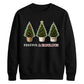 Festive And Fabulous Trees Christmas Unisex Sweatshirt