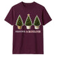 Festive And Fabulous Trees Graphic Christmas Unisex T-Shirt