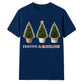 Festive And Fabulous Trees Graphic Christmas Unisex T-Shirt