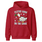 Festive Goose On The Loose Christmas Kids Hoodie