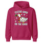 Festive Goose On The Loose Christmas Kids Hoodie