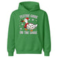 Festive Goose On The Loose Christmas Kids Hoodie