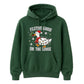 Festive Goose On The Loose Christmas Unisex Hoodie