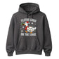 Festive Goose On The Loose Christmas Unisex Hoodie