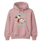 Festive Goose On The Loose Christmas Unisex Hoodie