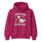 Festive Goose On The Loose Christmas Unisex Hoodie