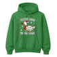 Festive Goose On The Loose Christmas Unisex Hoodie
