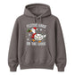 Festive Goose On The Loose Christmas Unisex Hoodie