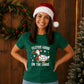 Festive Goose On The Loose Christmas Unisex T-Shirt