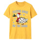 Festive Goose On The Loose Christmas Unisex T-Shirt