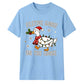 Festive Goose On The Loose Christmas Unisex T-Shirt